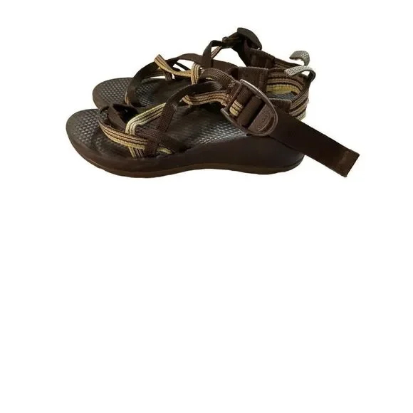 Youth Chaco Sandals Brown Arch Support - Picture 11 of 12